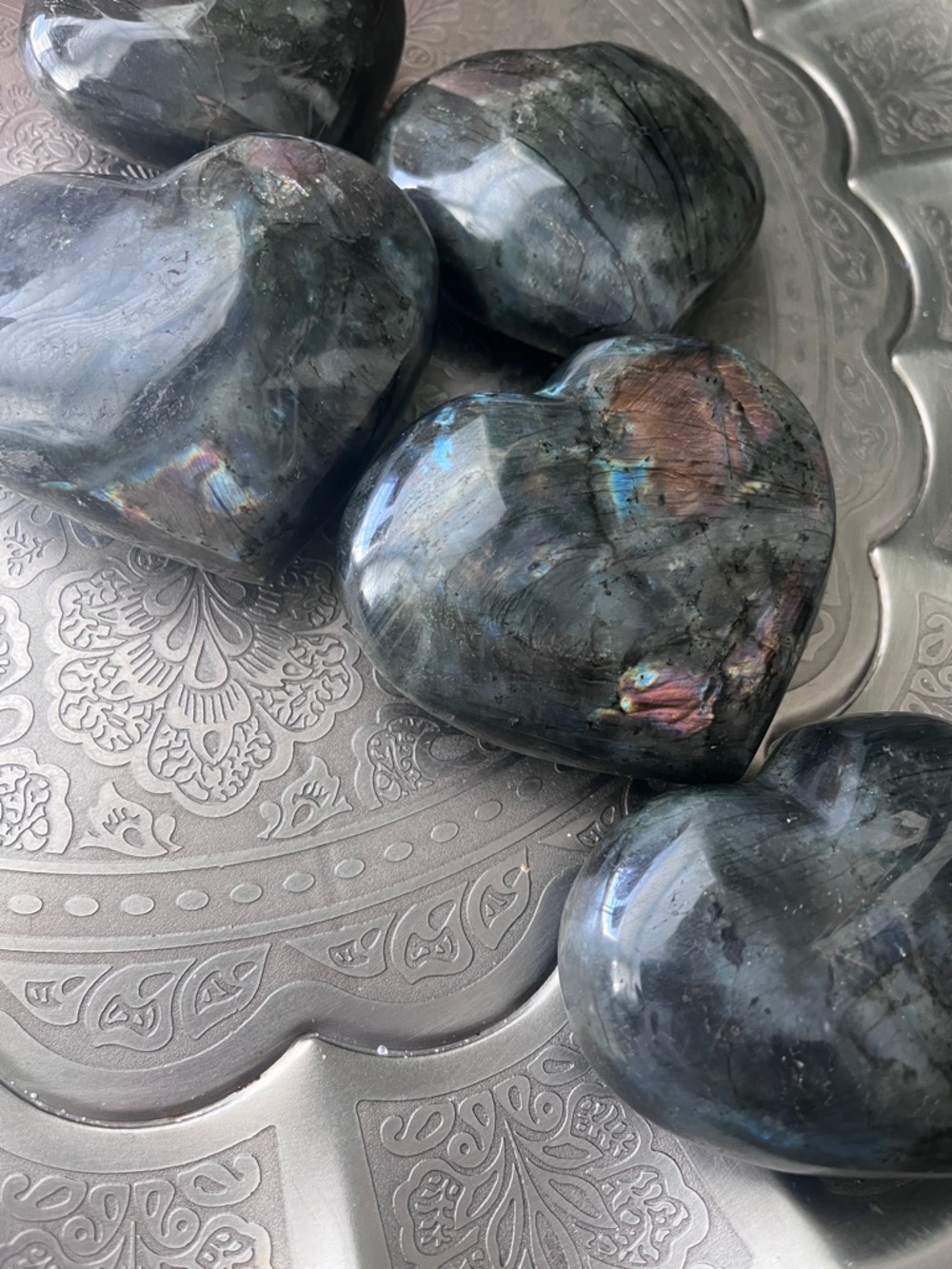 Labradorite heart - Picture 3 of 5